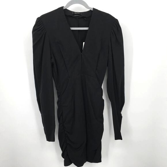 Isabel Marant Stella Puff Sleeve Mini Dress - Picture 3 of 10